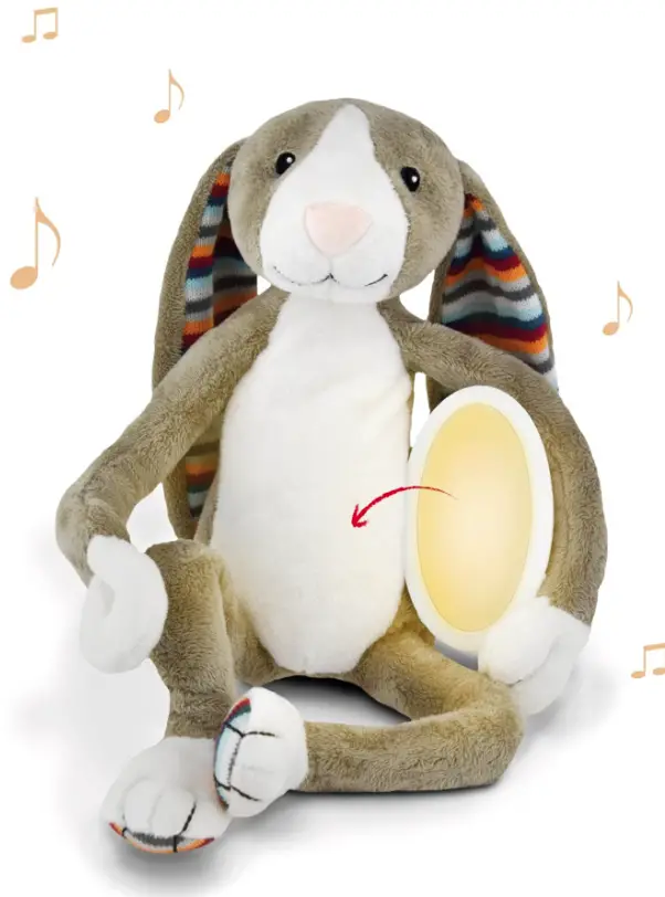 BO-01 Soft Toy Night Light with Soothing Melodies