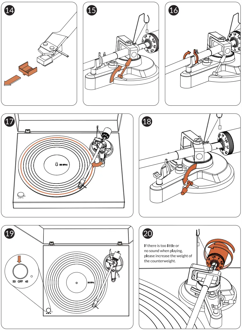 anGELS HORn HP H003 High Fidelity Bluetooth Turntable - fig 3