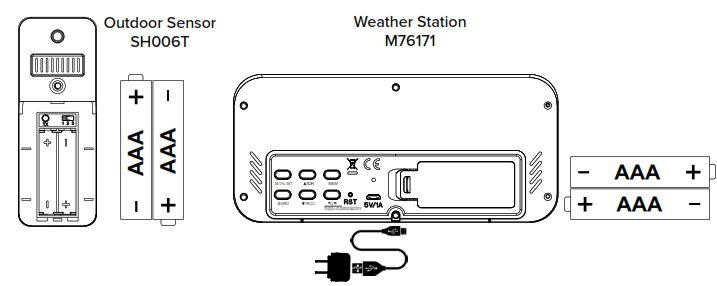 LA CROSSE TECHNOLOGY M76171 Color Weather Station - 1