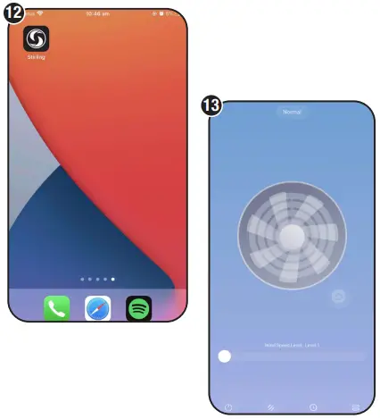 STIRLING TF4602WIFI Wi-Fi Function 117 cm Tower Fan-FIG5