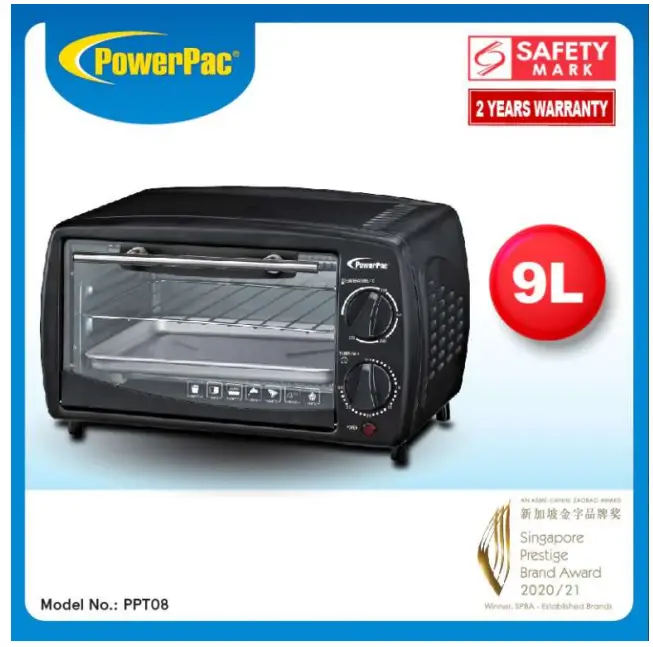 PowerPac PPT08 Electric Oven Toaster with Temperature Selector fig 4