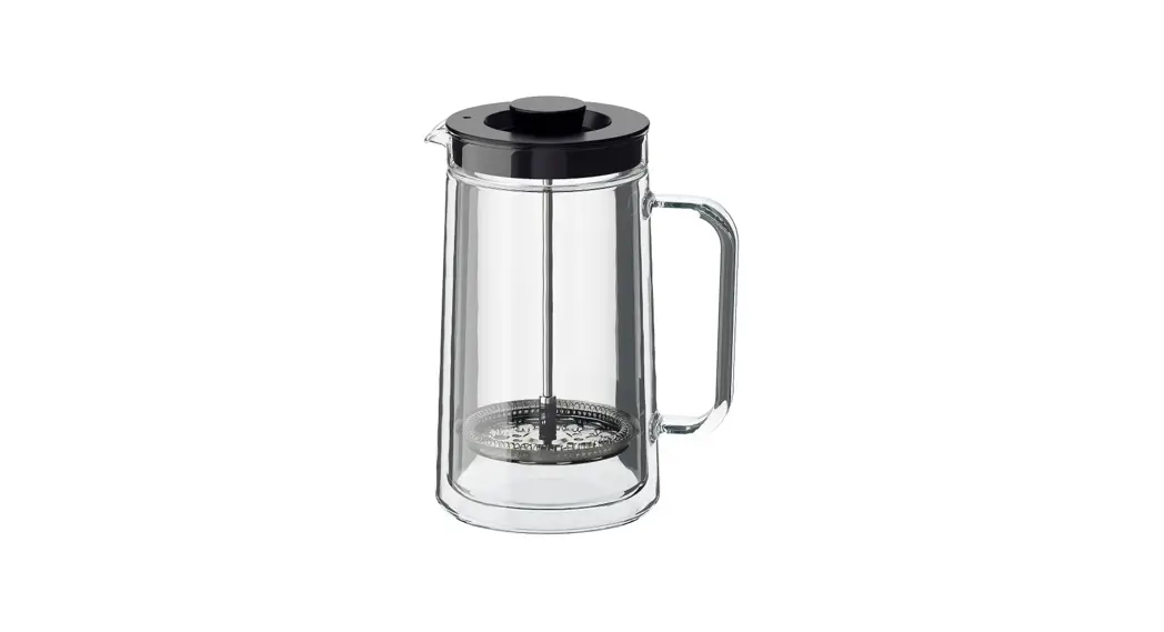 Ikea Double Walled Clear Glass Coffee And Tea Maker Instructions