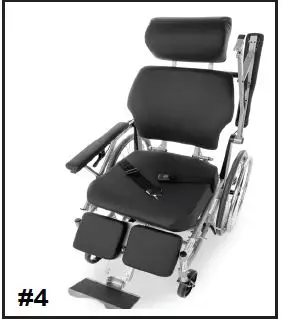 Everest Jennings PT300-505 Positioning Belt Push Button System-4