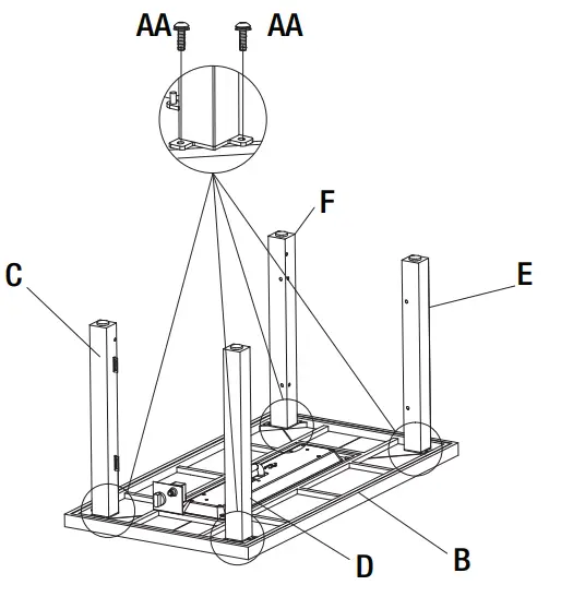 HOME DECORATORS COLLECTION FHTS80317 25 98 in x 25 59 Inch Rectangle Steel Propane Gas Gray Fire-fig5