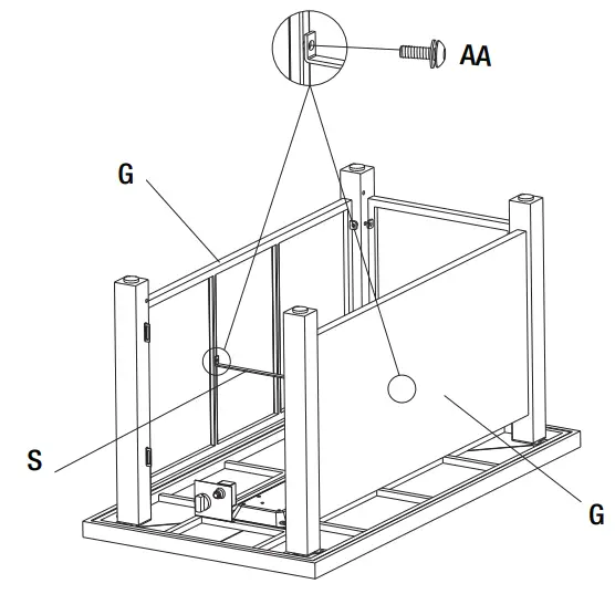 HOME DECORATORS COLLECTION FHTS80317 25 98 in x 25 59 Inch Rectangle Steel Propane Gas Gray Fire-fig7