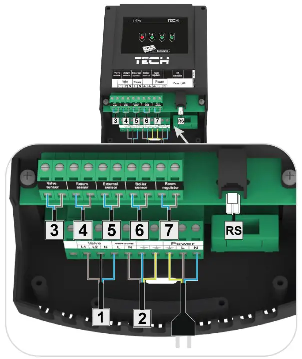 TECH CONTROLLERS EU i 1M Mixing Valves - INSTALLATION 1