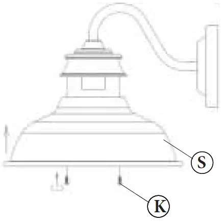 HINKLEY 23080 1 Light Wall Mount 08