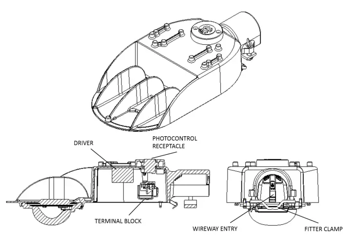 Acuity Brands WL1 Watch Light LED NEMA Security Light-