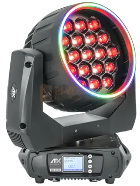 1940Z Wash Zoom 19 40w Moving Head