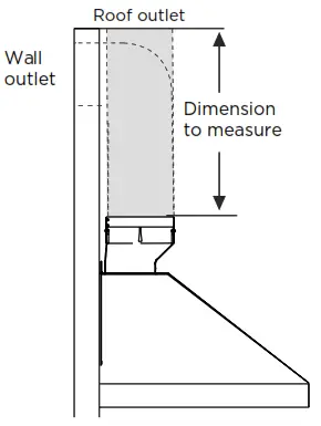 arietta AVN436SSB 36 Inch Stainless Steel Convertible Chimney Style Wall Mount Hood - 10