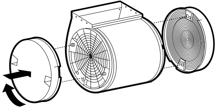 arietta AVN436SSB 36 Inch Stainless Steel Convertible Chimney Style Wall Mount Hood - 17
