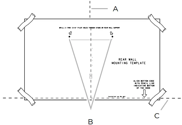 arietta AVN436SSB 36 Inch Stainless Steel Convertible Chimney Style Wall Mount Hood - 6