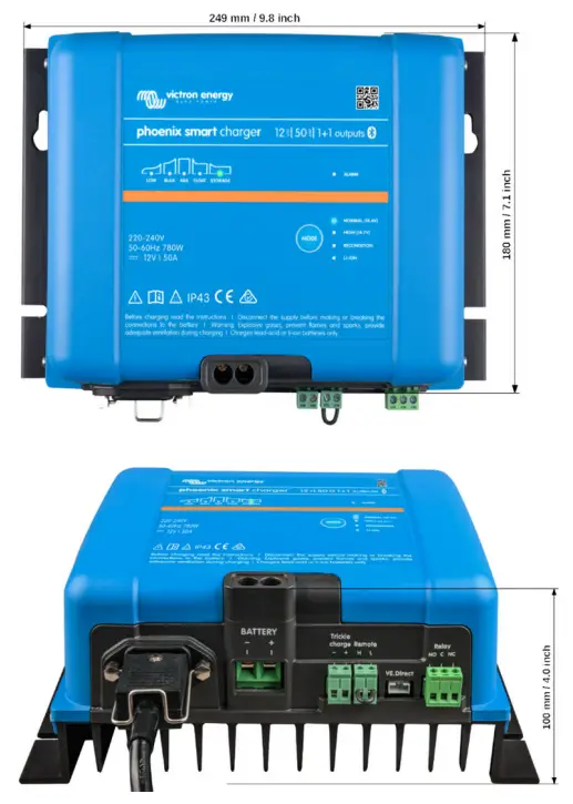 victron energy PSC125053085 Phoenix Smart IP43 Charger - Fig 3