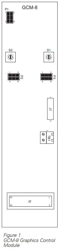 SIEMENS GCM-8 Graphics Control Module -