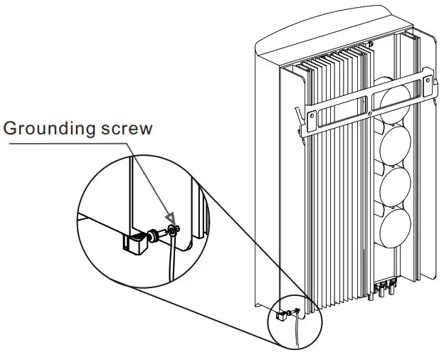solis S6-GR1P K2 String Inverter - External Ground Connection