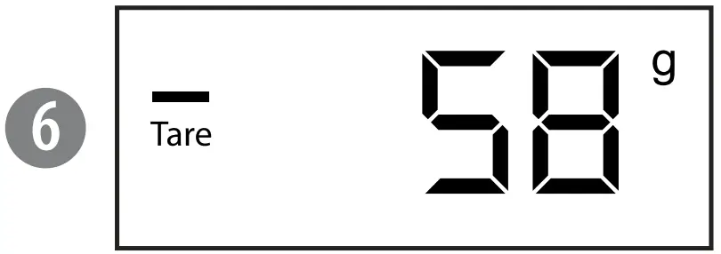 teesa TSA0804 Kitchen Scale - display 5