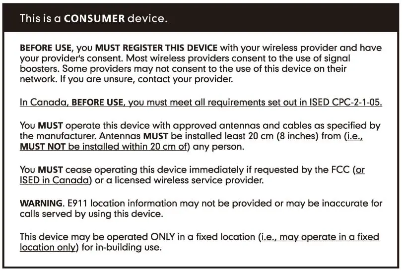 HiBOOST 4K 10K 15K Smart Link - This is a CONSUMER device.