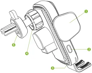Klipxtreme KMA-610 - Side view