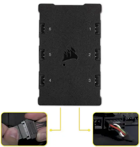 CORSAIR CW-9060047 - Connect Lighting Node CORE