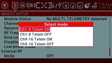 R168 Receiver - remote control