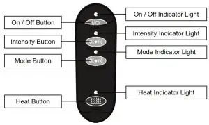 anko Massage Belt with Heat CF-6006N - Massager Controller