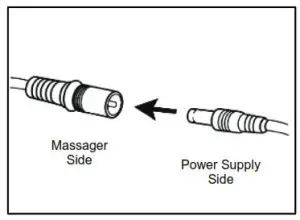 anko Massage Belt with Heat CF-6006N - Power supply