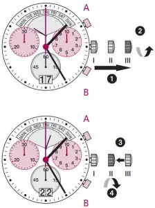 RONDA 8040.N Caliber Watch Movement - the watch stops