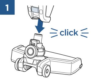 Bissell Readyclean Cordless XRT 2 in 1 Cordless Vacuum - Insert foot