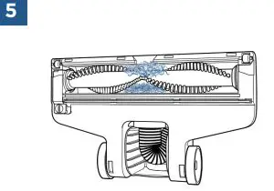 Bissell Readyclean Cordless XRT 2 in 1 Cordless Vacuum - stops spinning
