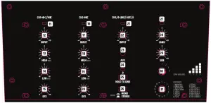 CONNECTIONS, CONTROLS AND INDICATORS