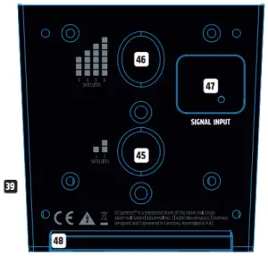 CONNECTIONS, CONTROLS AND INDICATORS