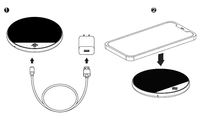 belkin TM0021P 10W Wireless Charging Pad fig 1