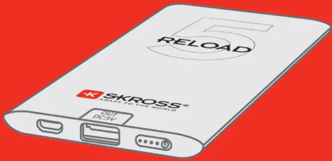 SKROSS PRO Light USB World Universal Travel Adapter with Earth Connection - BATTERIES