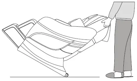 MOVING THE MASSAGE CHAIR