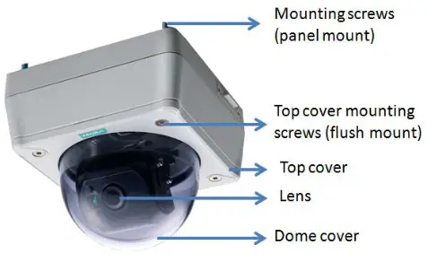 MOXA P16 1MP M12 IP Camera - Appearance