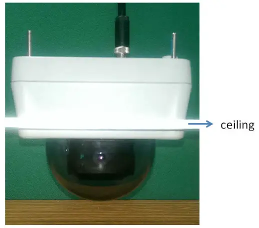 MOXA P16 1MP M12 IP Camera - Flush Mount 2
