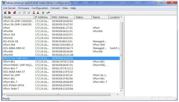 MOXA P16 1MP M12 IP Camera - IP