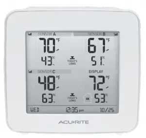 a close up of a clock