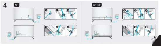 SAMSUNG 43AU7 4K Smart TV - 4