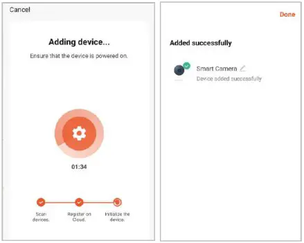S3 1080P Full HD Camera 2-In-1 Charger - Connect the camera to the Wi Fi 9