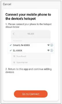 S3 1080P Full HD Camera 2-In-1 Charger - Connect the camera to the Wi Fi