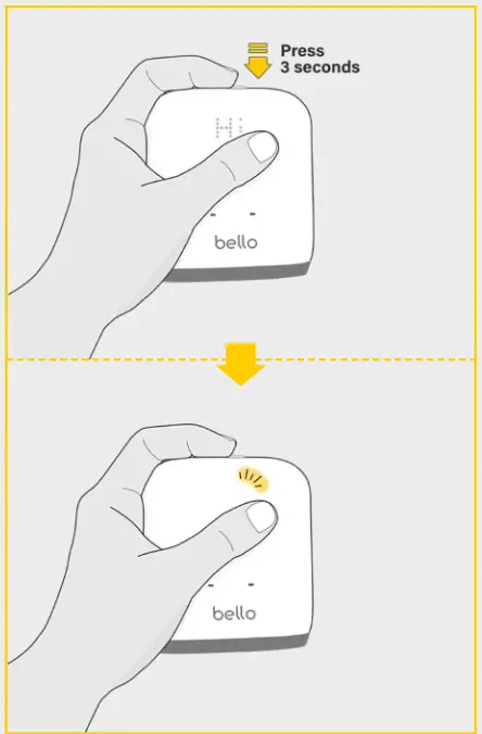 bello BO299AMAUSAM Digital Belly Fat Scanner - device OFF