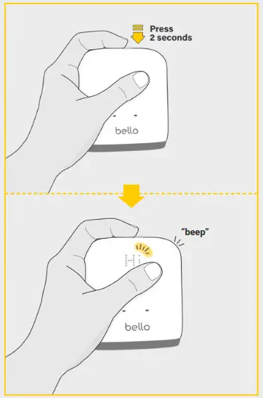 bello BO299AMAUSAM Digital Belly Fat Scanner - device