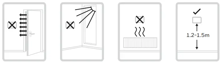 Honeywell T4M Programmable Modulating Thermostat - fig