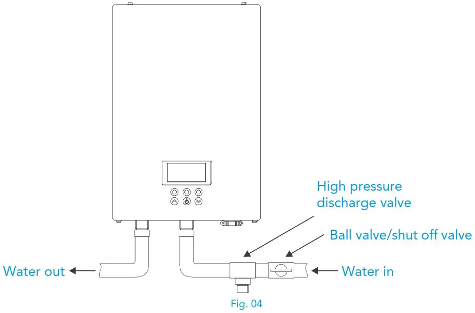 marey ECO180 Electric Tankless Water Heater - INSTALLATION DIAGRAM 4