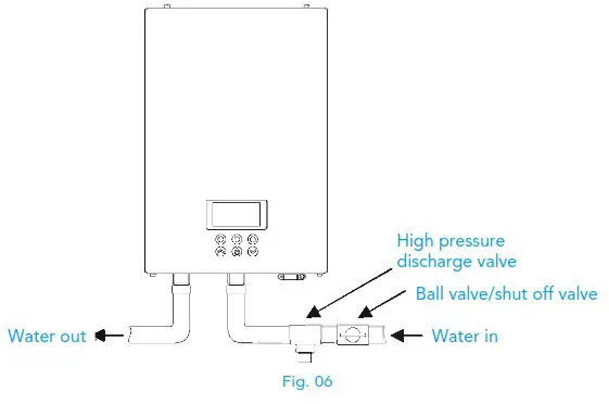 marey ECO180 Electric Tankless Water Heater - PRODUCT INNER STRUCTURE 2