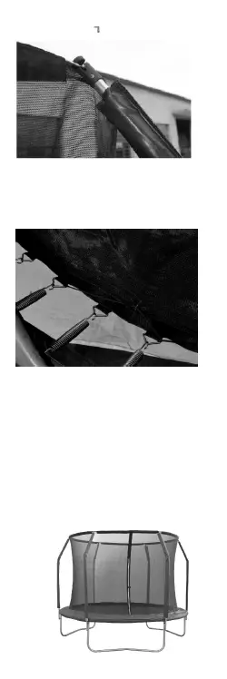 JOLECON 12 ft. Trampoline Set Kid Play Jump Garden Trampoline Set 10