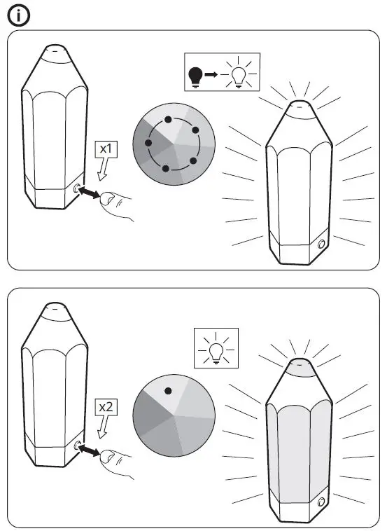 IKEA 904.230.19 PELARBOJ LED Table Lamp Instruction Fig6