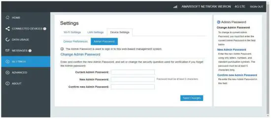 ATEL V810 4G LTE Phone Hub - password