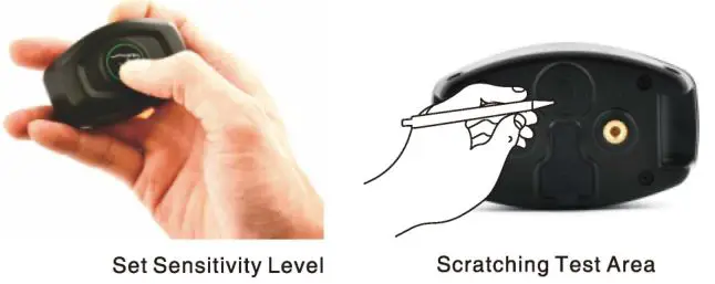 doBe Dog Training Anti-Bark - Set Sensitivity Level & Scratching Test Area